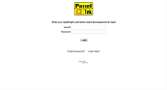 Desktop Screenshot of paneltek.appwright.com